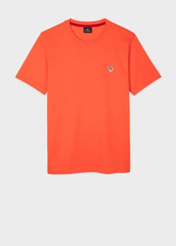 Mens Cotton Zebra Logo TShirt Paul Smith TShirts
