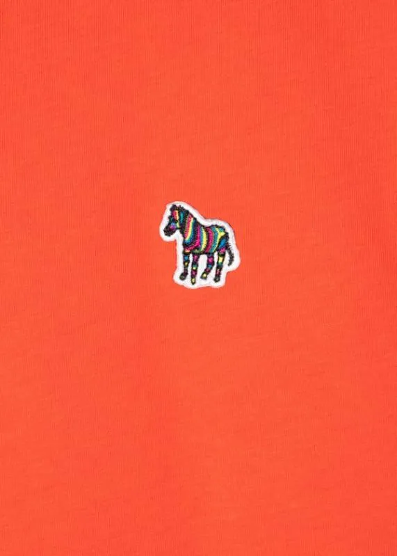 Mens Cotton Zebra Logo TShirt Paul Smith TShirts