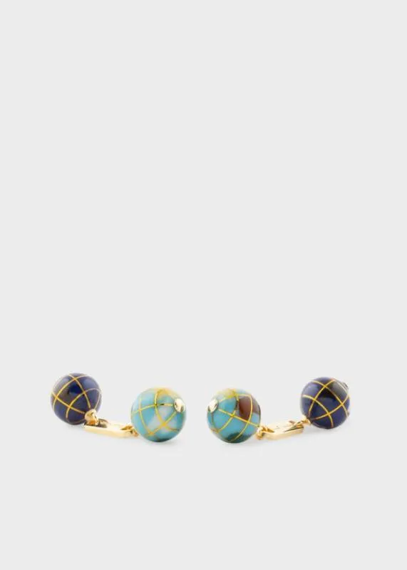 Mens Double Globe Cufflinks Paul Smith Cufflinks