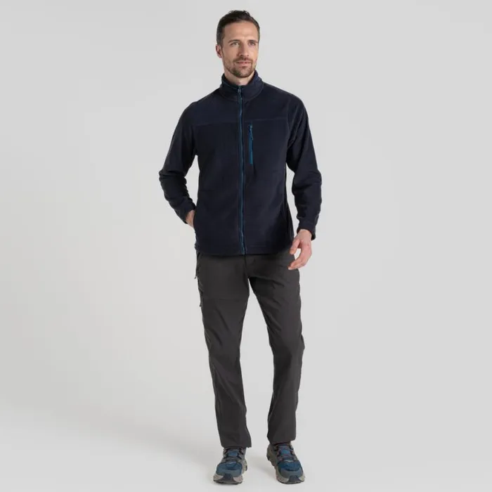 Mens Full Zip Fleece Craghoppers Corey Plus II Insulating Jacket Dark Navy Mens Full Zip Fleece Craghoppers Corey Plus II Insulating Jacket Dark Navy