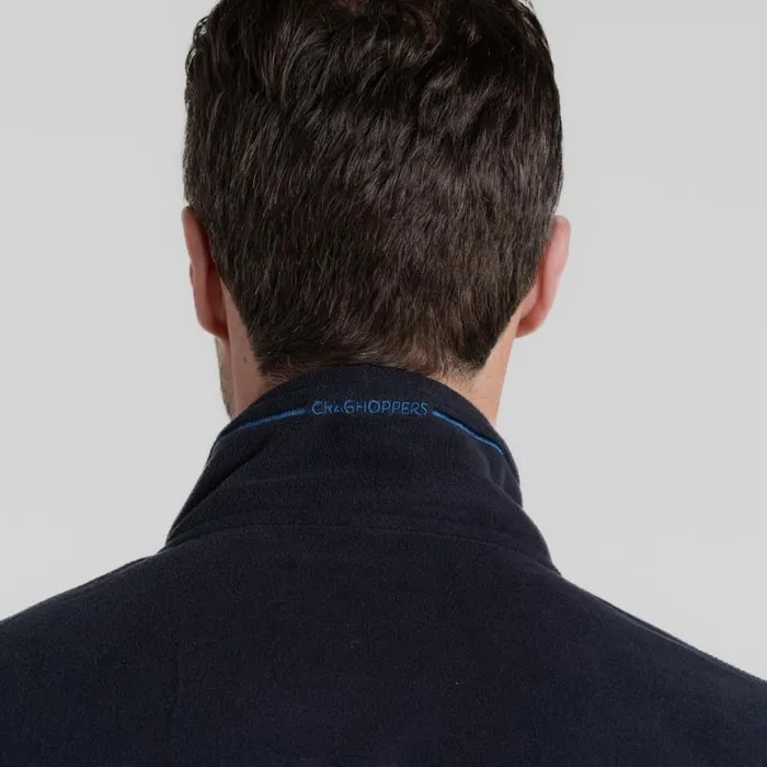 Mens Full Zip Fleece Craghoppers Corey Plus II Insulating Jacket Dark Navy Mens Full Zip Fleece Craghoppers Corey Plus II Insulating Jacket Dark Navy