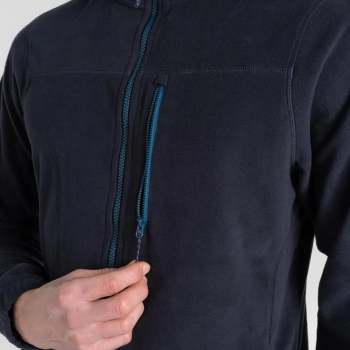 Mens Full Zip Fleece Craghoppers Corey Plus II Insulating Jacket Dark Navy Mens Full Zip Fleece Craghoppers Corey Plus II Insulating Jacket Dark Navy