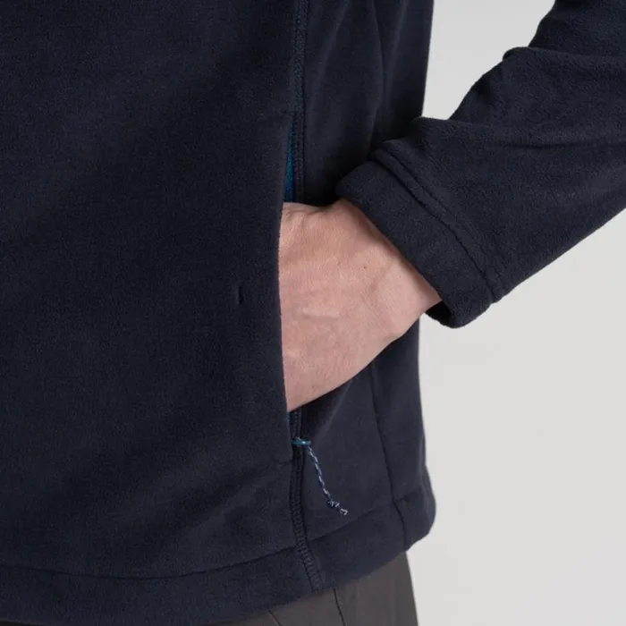 Mens Full Zip Fleece Craghoppers Corey Plus II Insulating Jacket Dark Navy Mens Full Zip Fleece Craghoppers Corey Plus II Insulating Jacket Dark Navy