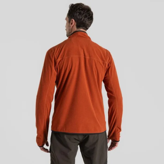 Mens Full Zip Fleece Craghoppers NosiLife Spry Jacket Red Beach Mens Full Zip Fleece Craghoppers NosiLife Spry Jacket Red Beach