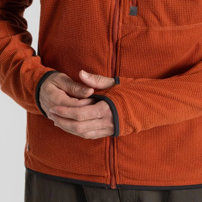 Mens Full Zip Fleece Craghoppers NosiLife Spry Jacket Red Beach Mens Full Zip Fleece Craghoppers NosiLife Spry Jacket Red Beach
