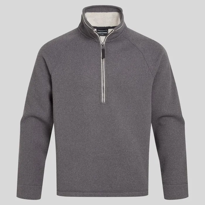 Mens Half Zip Fleece Craghoppers Belton Half Zip Fleece Dark Iron Mens Half Zip Fleece Craghoppers Belton Half Zip Fleece Dark Iron