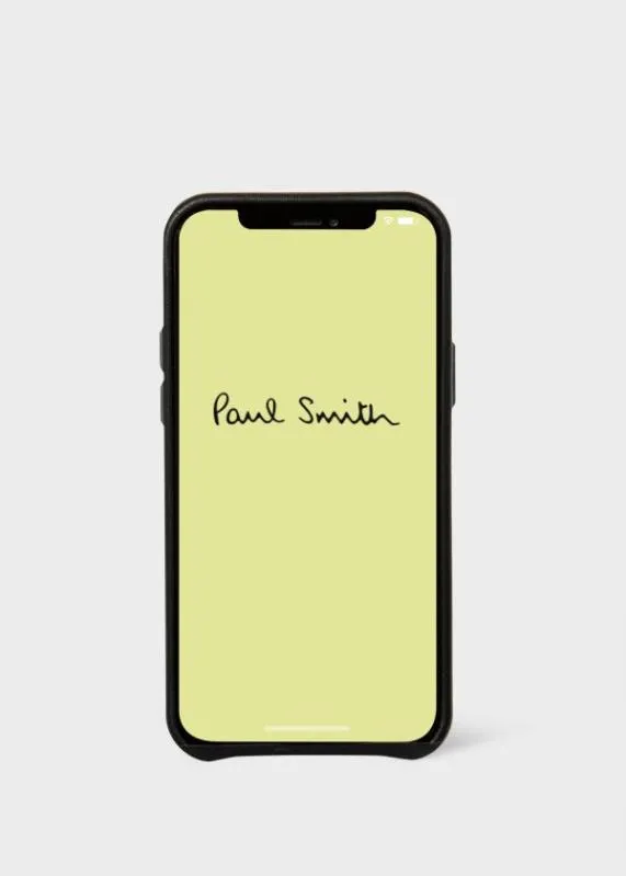MensHome Native Union X Paul Smith Leather Case 8211 IPhone 13 Pro Paul Smith Cases and Covers
