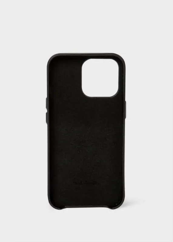 MensHome Native Union X Paul Smith Leather Case 8211 IPhone 13 Pro Paul Smith Cases and Covers