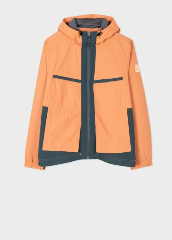 Mens Hooded Nylon Jacket Paul Smith Coats and Jackets