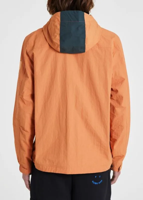 Mens Hooded Nylon Jacket Paul Smith Coats and Jackets