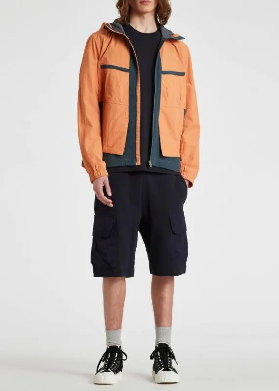 Mens Hooded Nylon Jacket Paul Smith Coats and Jackets