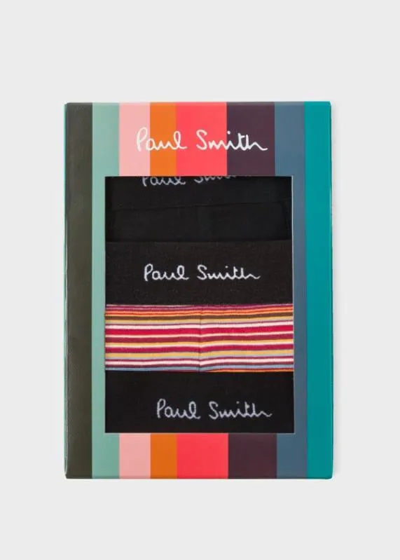 Mens Mixed Stripe Boxer Briefs Three Pack Paul Smith Underwear Mens Mixed Stripe Boxer Briefs Three Pack Paul Smith Underwear