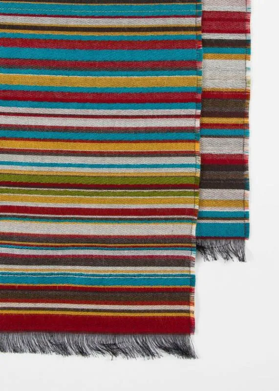 Mens Multi 039Signature Stripe039 Jacquard Scarf Paul Smith Scarves Mens Multi 039Signature Stripe039 Jacquard Scarf Paul Smith Scarves