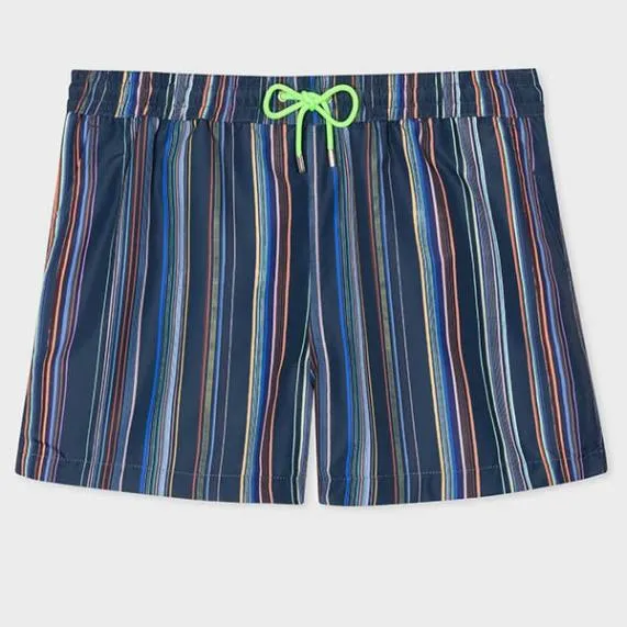 Mens Multi Stripe Swim Shorts Paul Smith Swimwear Mens Multi Stripe Swim Shorts Paul Smith Swimwear