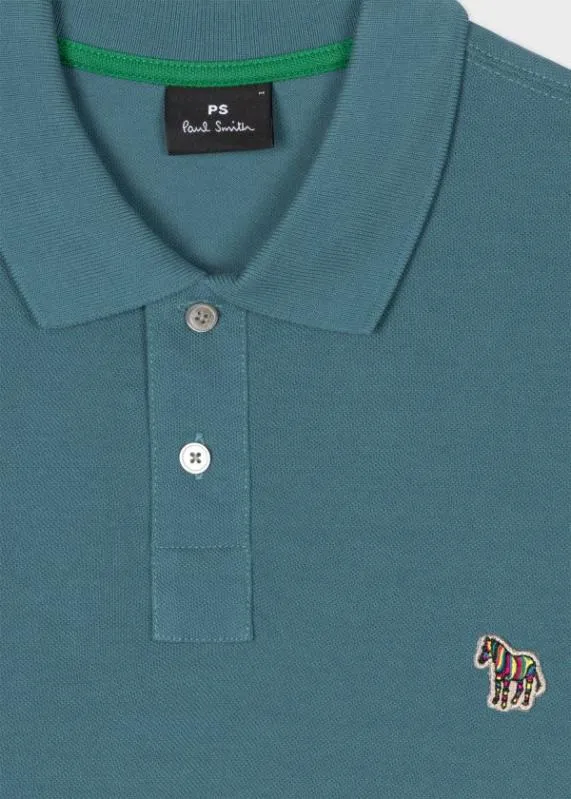Mens Organic Cotton Zebra Polo Shirt Paul Smith Polo Shirts