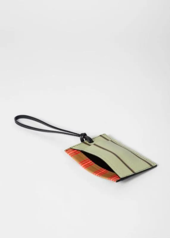 Mens Patchwork Stripe Lanyard Wallet Paul Smith Wallets Mens Patchwork Stripe Lanyard Wallet Paul Smith Wallets