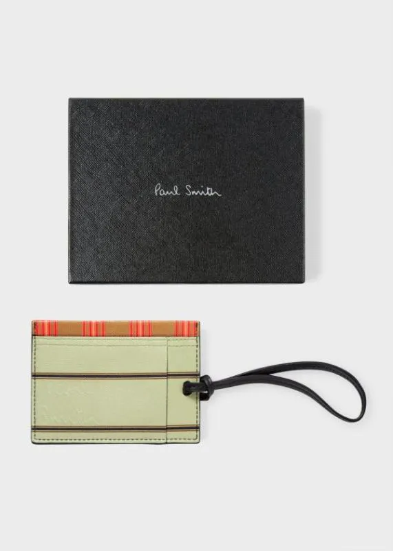 Mens Patchwork Stripe Lanyard Wallet Paul Smith Wallets Mens Patchwork Stripe Lanyard Wallet Paul Smith Wallets