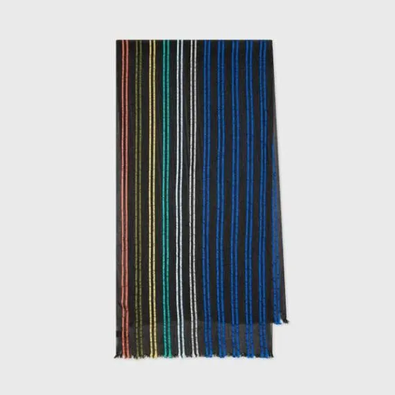 Mens Rainbow Stripe Scarf Paul Smith Scarves Mens Rainbow Stripe Scarf Paul Smith Scarves