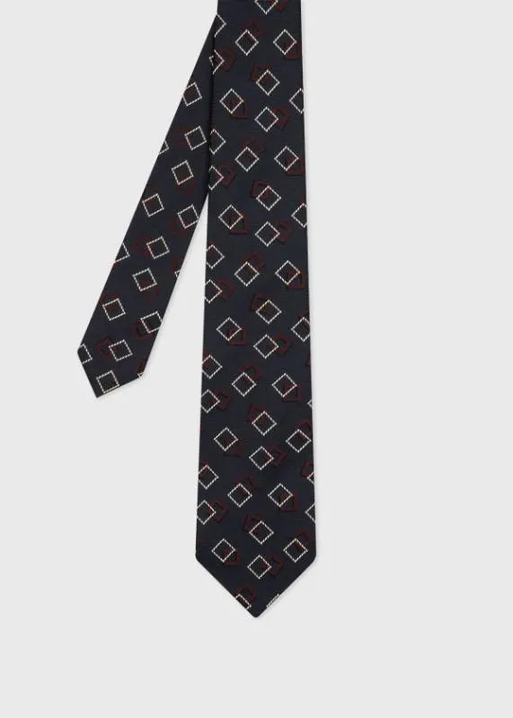 Mens Silk 039Retro Square039 Tie Paul Smith Ties