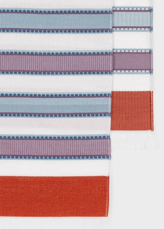 Mens Stripe SilkBlend Scarf Paul Smith Scarves Mens Stripe SilkBlend Scarf Paul Smith Scarves