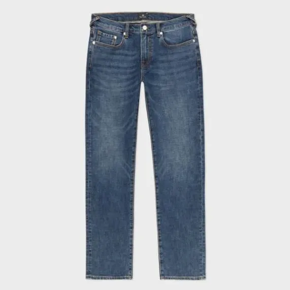 Mens TaperedFit 039Crosshatch Stretch039 Jeans Paul Smith Jeans