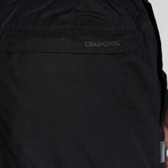 Mens Walking Trousers Craghoppers Expert Kiwi Tailored Trousers Black