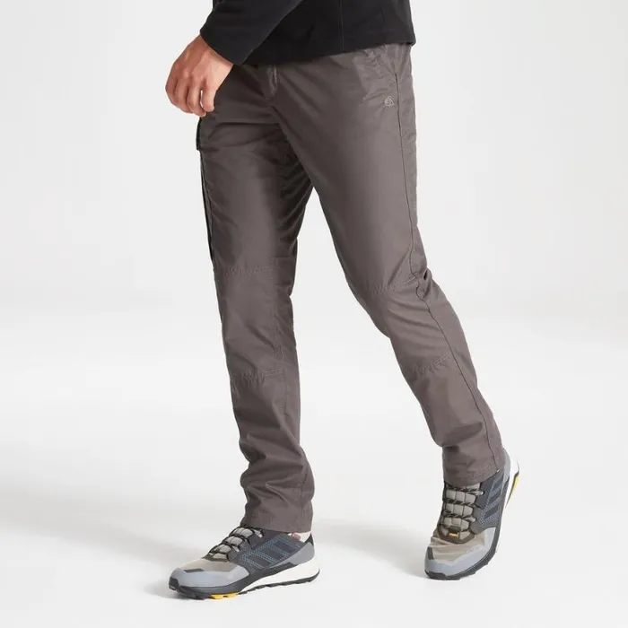 Mens Walking Trousers Craghoppers Kiwi Slim Trousers Bark