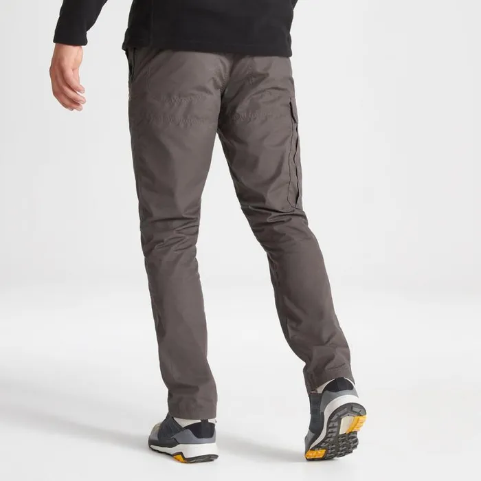 Mens Walking Trousers Craghoppers Kiwi Slim Trousers Bark