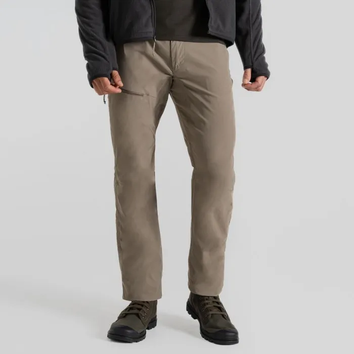 Mens Walking Trousers Craghoppers NosiLife Pro Trouser III Pebble
