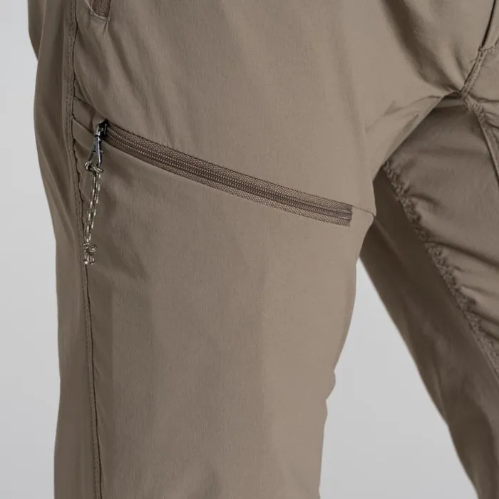 Mens Walking Trousers Craghoppers NosiLife Pro Trouser III Pebble