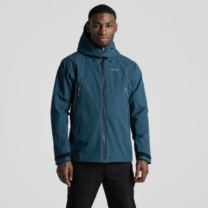 Mens Waterproof Jackets Craghoppers Dynamic Pro II Waterproof Jacket Dark Aegean Blue Mens Waterproof Jackets Craghoppers Dynamic Pro II Waterproof Jacket Dark Aegean Blue