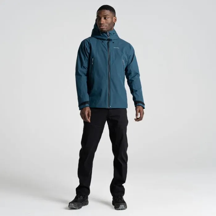 Mens Waterproof Jackets Craghoppers Dynamic Pro II Waterproof Jacket Dark Aegean Blue Mens Waterproof Jackets Craghoppers Dynamic Pro II Waterproof Jacket Dark Aegean Blue
