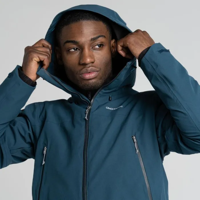 Mens Waterproof Jackets Craghoppers Dynamic Pro II Waterproof Jacket Dark Aegean Blue Mens Waterproof Jackets Craghoppers Dynamic Pro II Waterproof Jacket Dark Aegean Blue