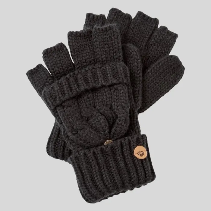 MensWomens Gloves Craghoppers Niamh Mitten Black
