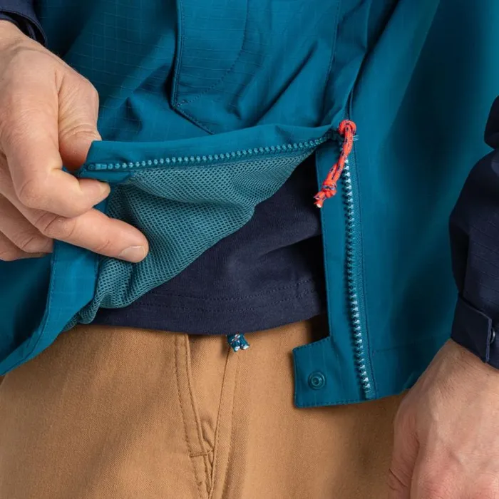 MensWomens Waterproof Jackets Craghoppers Anderson Waterproof Cagoule Blue Navy Lagoon Blue MensWomens Waterproof Jackets Craghoppers Anderson Waterproof Cagoule Blue Navy Lagoon Blue