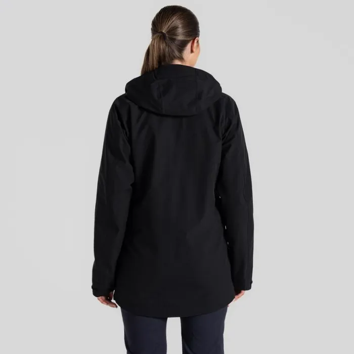 MensWomens Waterproof Jackets Craghoppers Expert Kiwi Pro Stretch Long Jacket Black MensWomens Waterproof Jackets Craghoppers Expert Kiwi Pro Stretch Long Jacket Black