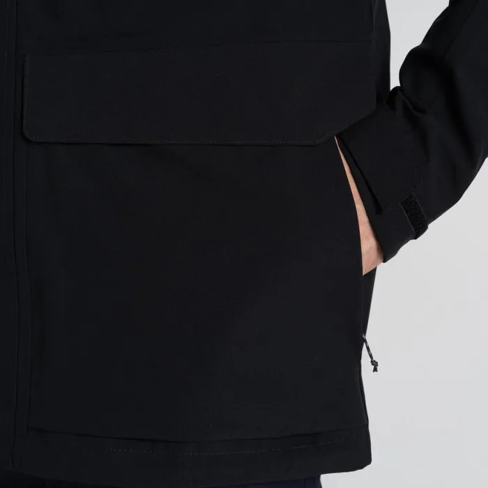 MensWomens Waterproof Jackets Craghoppers Expert Kiwi Pro Stretch Long Jacket Black MensWomens Waterproof Jackets Craghoppers Expert Kiwi Pro Stretch Long Jacket Black