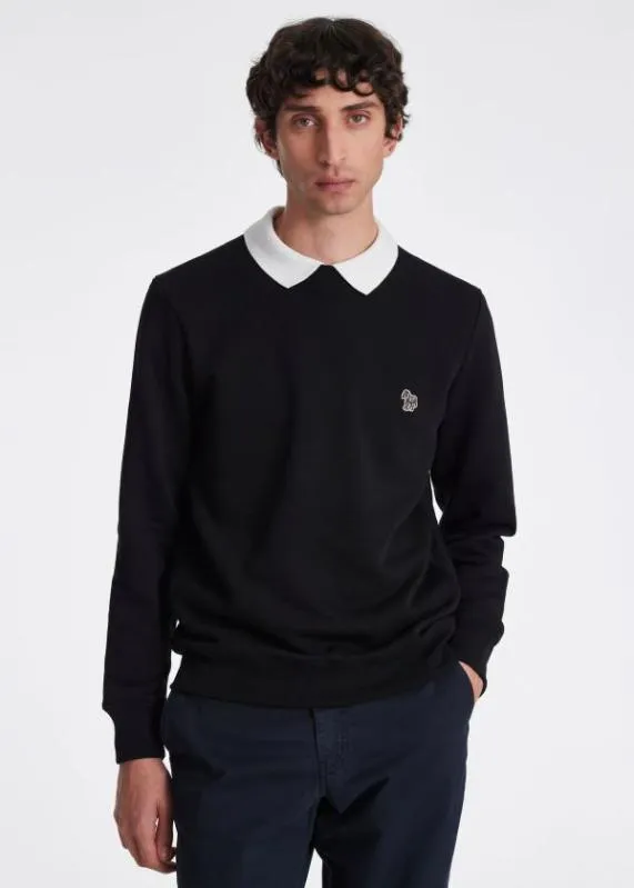 Mens Zebra Logo Sweatshirt Paul Smith Sweatshirts and Hoodies