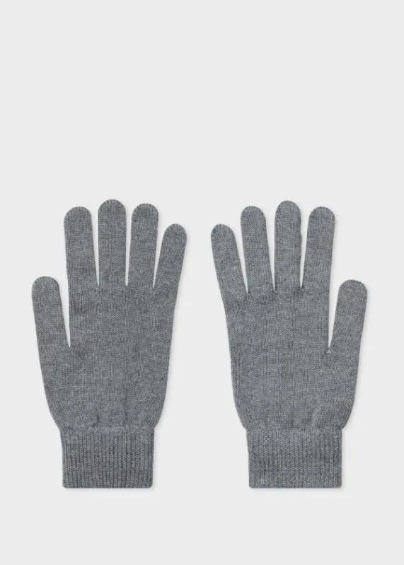 Mens Zebra Logo Wool Gloves Paul Smith Hats and Gloves Mens Zebra Logo Wool Gloves Paul Smith Hats and Gloves