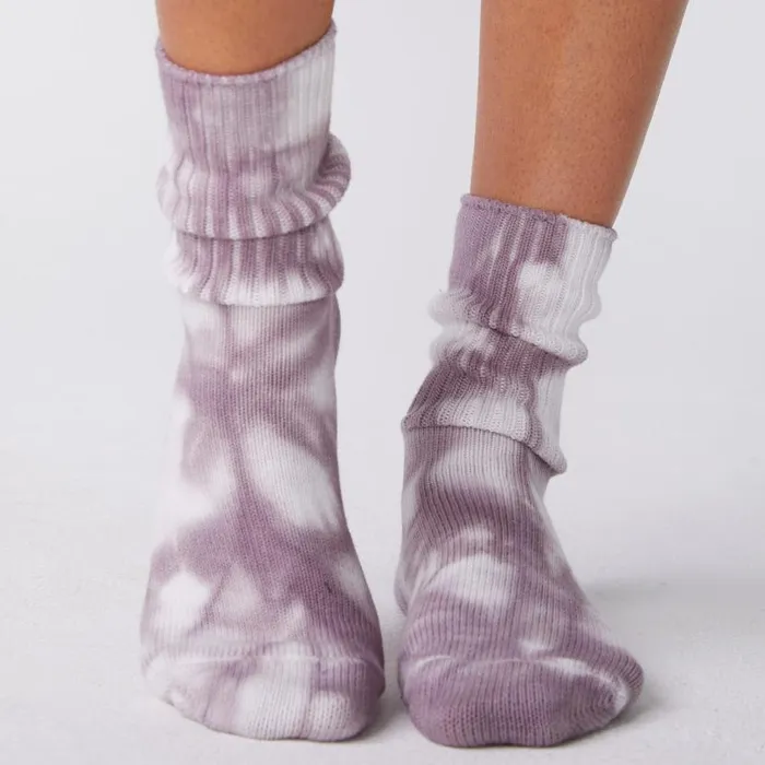 MONROW Accessories Organic Tie Dye Socks 8211 Women