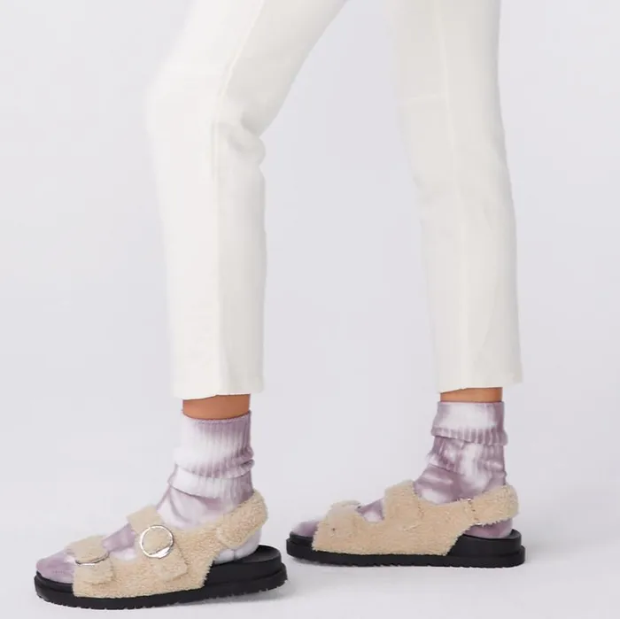 MONROW Accessories Organic Tie Dye Socks 8211 Women