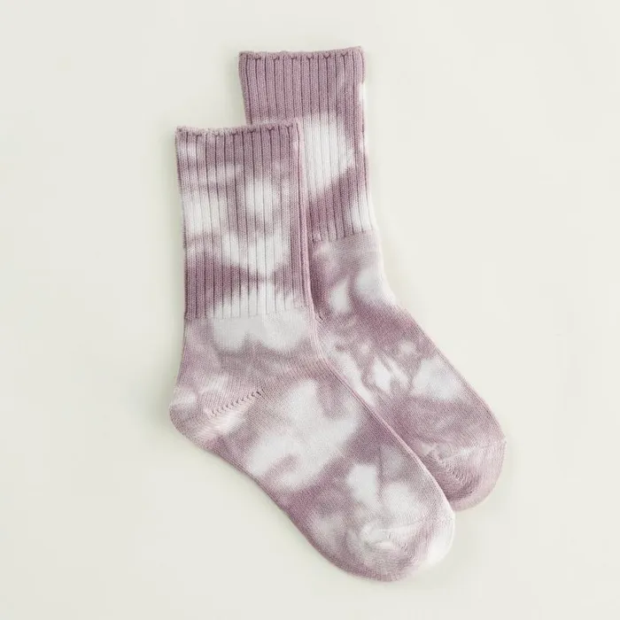 MONROW Accessories Organic Tie Dye Socks 8211 Women