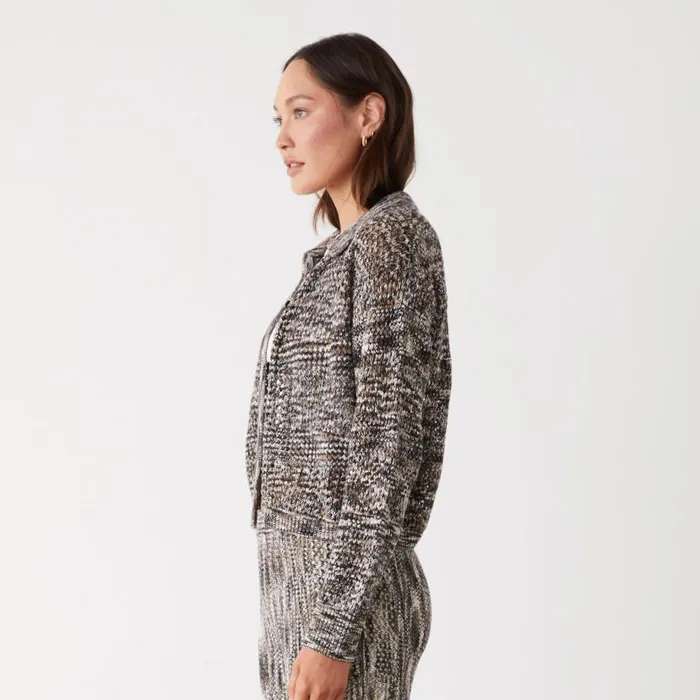 MONROW Jackets Spacedye Crochet Cardigan 8211 Women