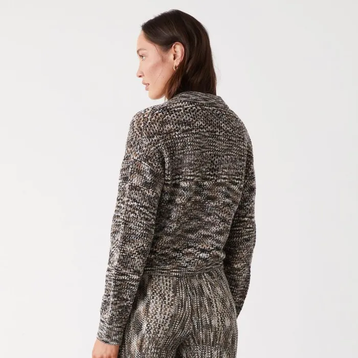 MONROW Jackets Spacedye Crochet Cardigan 8211 Women