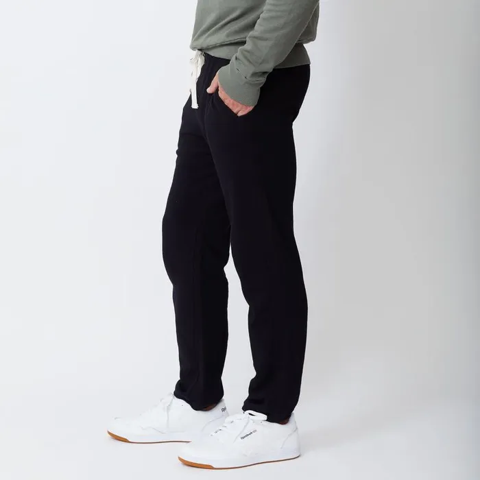 MONROW Men039s Men039s Vintage Sweats 8211 Black Color 8211 Men