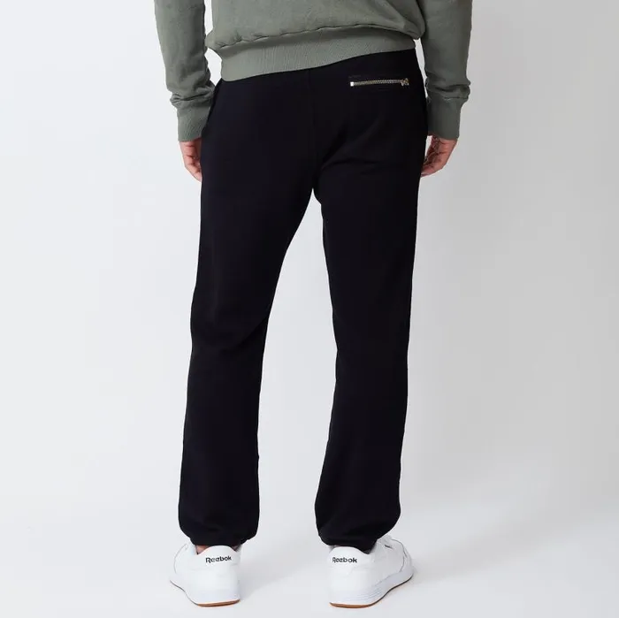 MONROW Men039s Men039s Vintage Sweats 8211 Black Color 8211 Men