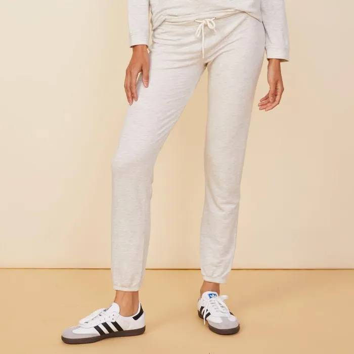 MONROW Sweats Supersoft Vintage Sweats 8211 Ash 8211 Women