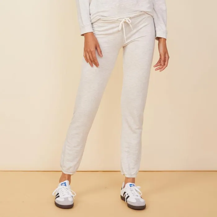 MONROW Sweats Supersoft Vintage Sweats 8211 Ash 8211 Women