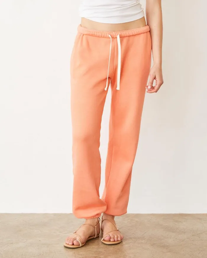 MONROW Sweats Teddy Fleece Relaxed Sweat 8211 Women