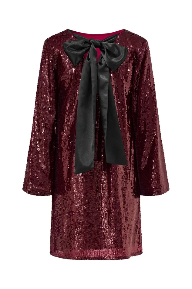 Moon Dress 8211 Bordeaux Women Cras Dresses